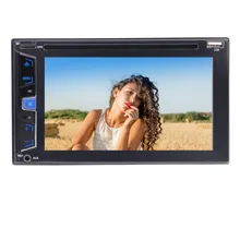 Eincar cámara de visión trasera + doble din 6.2 “navegación GPS en el tablero estéreo del coche receptor audio video player bluetooth FM Radios