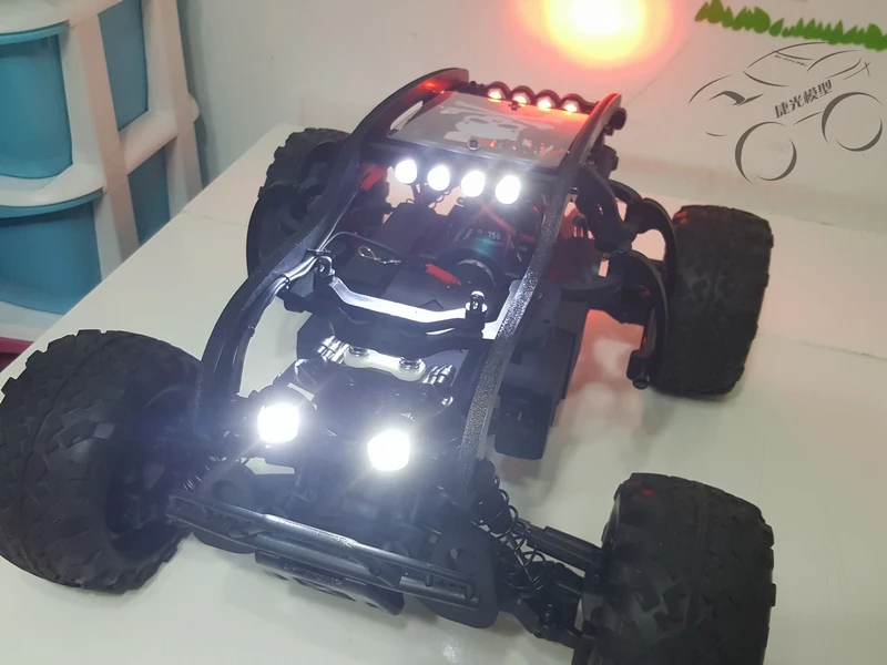 HPI Savage Flux F XL 5,9 4,6 рулонные рейлинги/фары/боковые огни/фонари на крыше Лампы светодиодные панели со светодиодными лампами системы