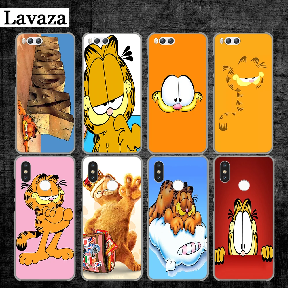 

Lavaza cat Garfield Hard Case for Xiaomi Redmi 4A 4X 5A S2 5 Plus 6 6A Note 3 4 7 Pro Prime