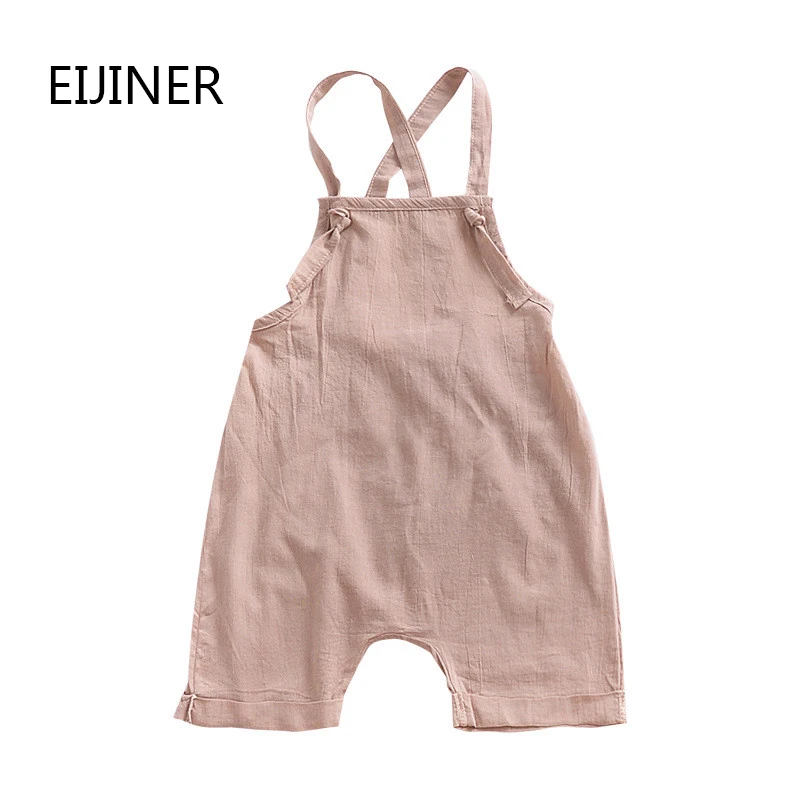 Baby Girl Boy Romper Summer 2019 New Baby Girl Boy Clothes Cotton Sleeveless Baby Romper Cute Newborn Baby Boys Girls Clothing
