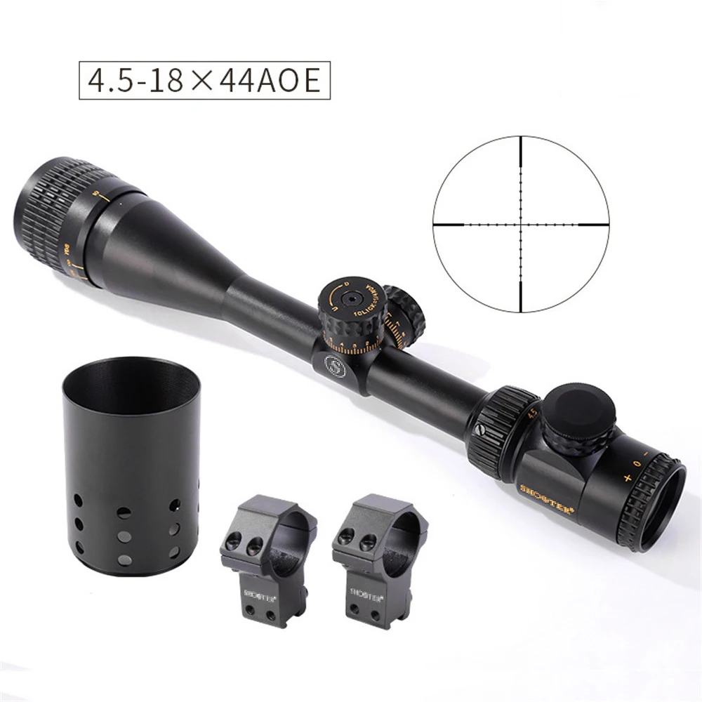 

Shooter Tactical ST 4.5-18x44AOE Rifle Scope With Light For Outdoor Hunting Shooting OS1-0352