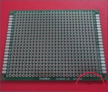 

Double-sided spray tin universal test board 4cmx6cm bread hole plate 2.54MM pitch DIY accessories