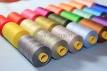 100% cotton thread 800 yards x 6 cones each set as hand/machine sewing European quality