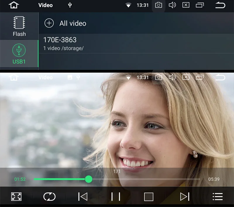 4k video on android car radio