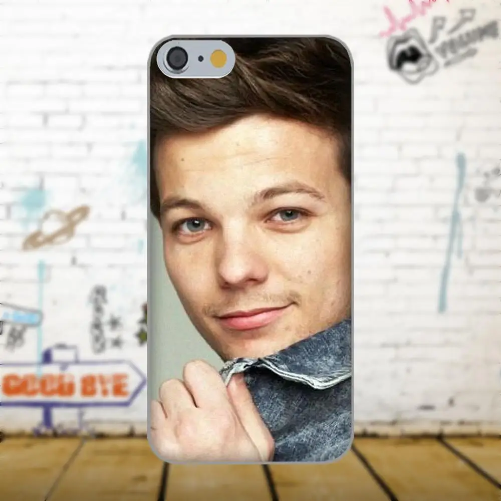 Oedmeb TPU Mobile For Apple iPhone 4 4S 5 5C 5S SE 6 6S 7 8 Plus X For LG G3 G4 G5 G6 K4 K7 K8 K10 V10 V20 Louis Tomlinson