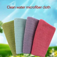 Lingettes en Microfibre plus épaisses, outils de Table pour fenêtres, nettoyage facile, serviette de cuisine Portable absorbante, chiffon de nettoyage 1 pièce