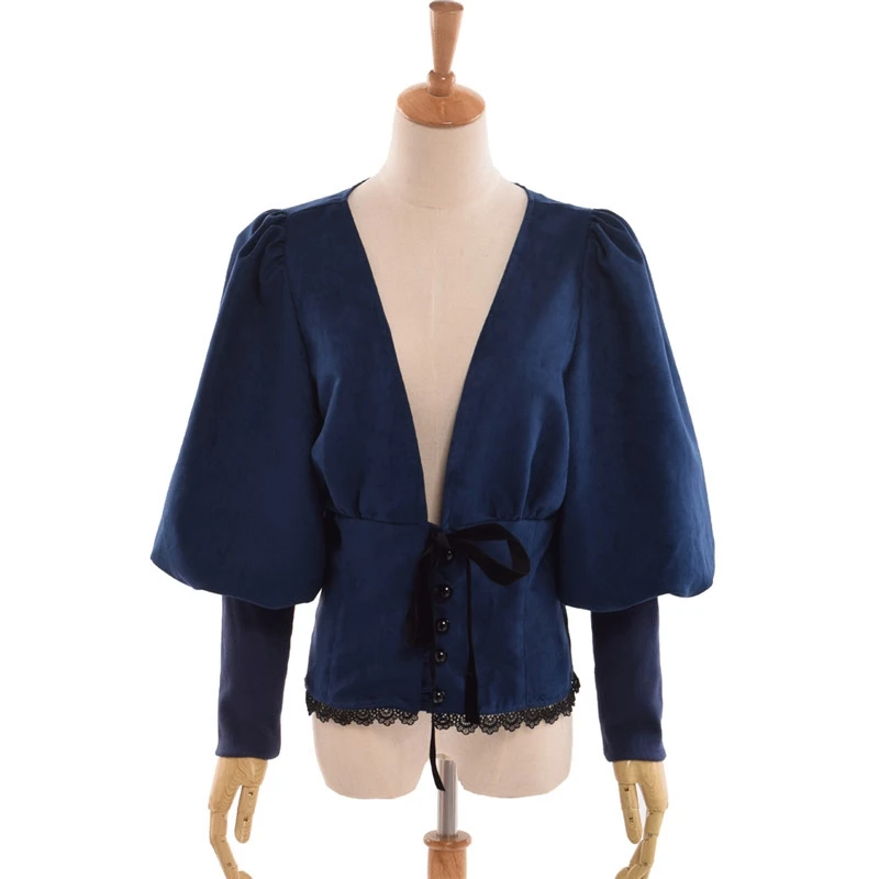 Blue pepper vintage blouses for women