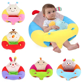 

Baby Sitting Seat Portable Cartoon Animal Plush Comfortable Protevtive Safety Infant Cushion Sofa Support Sit Rabbit Chair 2019