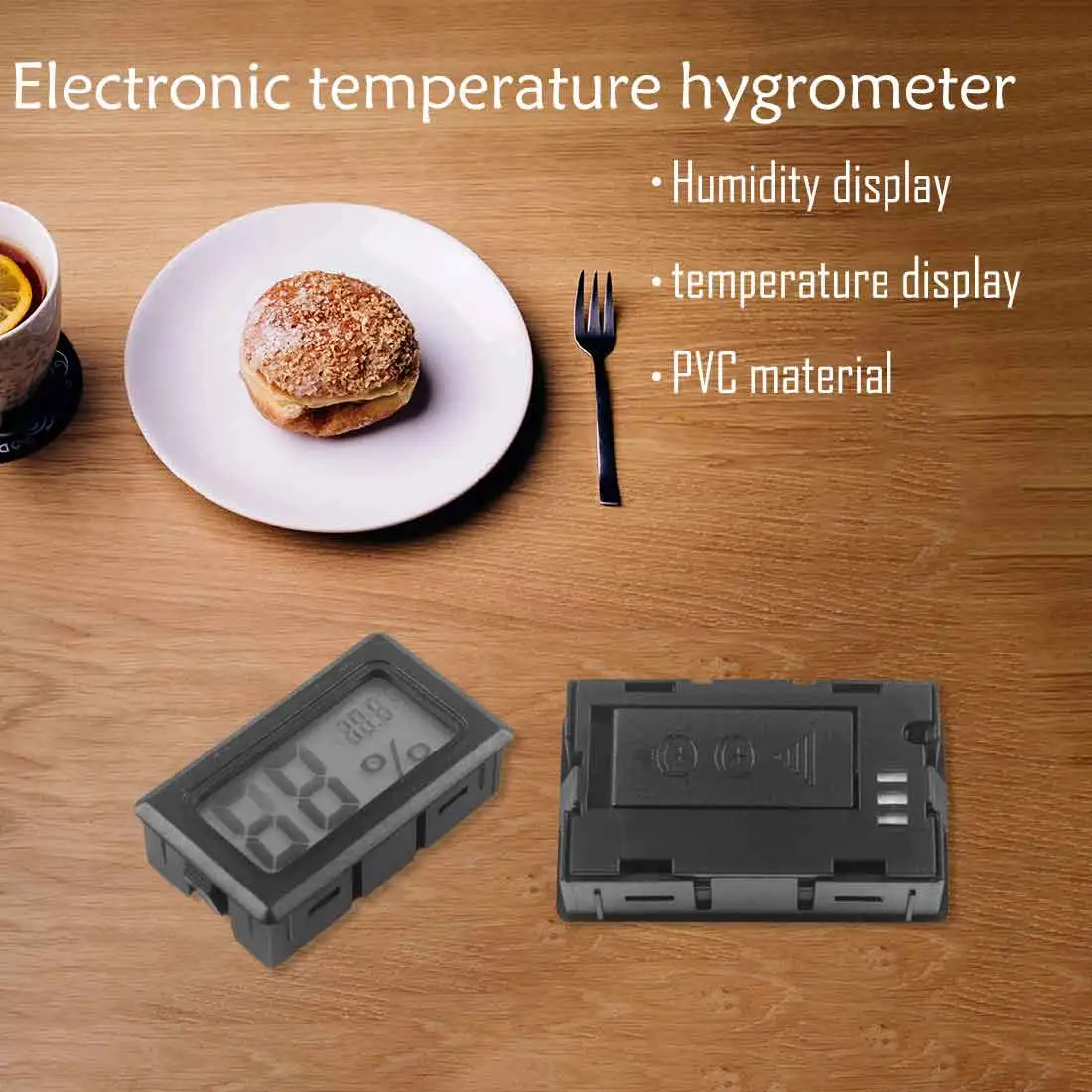Мини Удобный цифровой термометр с ЖК-дисплеем, гигрометр, датчик температуры в помещении, измеритель влажности, измерительные приборы