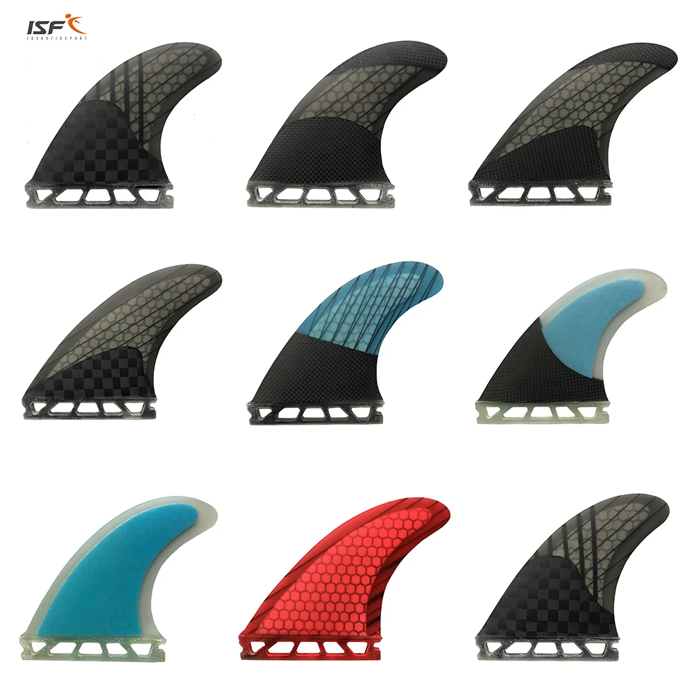 

Carbon fiber honeycomb future surf fins thruster sup fins M5 quilhas surf future surfboard fins paddle board fins