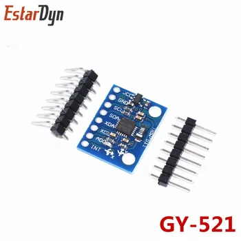 

Free Shipping 20pcs/lot GY-521 MPU-6050 MPU6050 Module 3 Axis analog gyro sensors+ 3 Axis Accelerometer Module C74