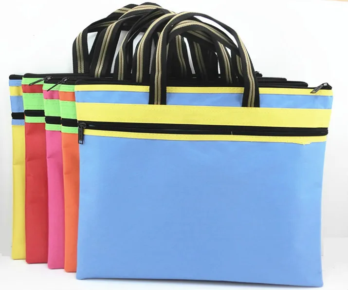 High quality Large capacity portable computer bag A4