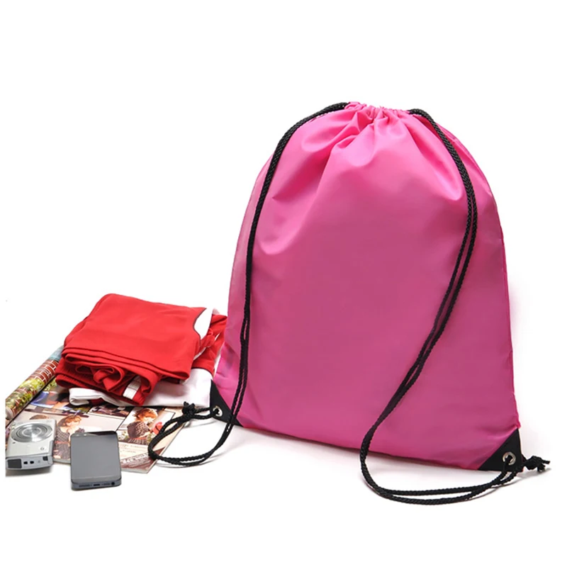 Женские сумки на завязках легкий большой Ёмкость нейлоновый рюкзак cетчатый рюкзак с затягивающимися сумки для путешествий покупок LXX9