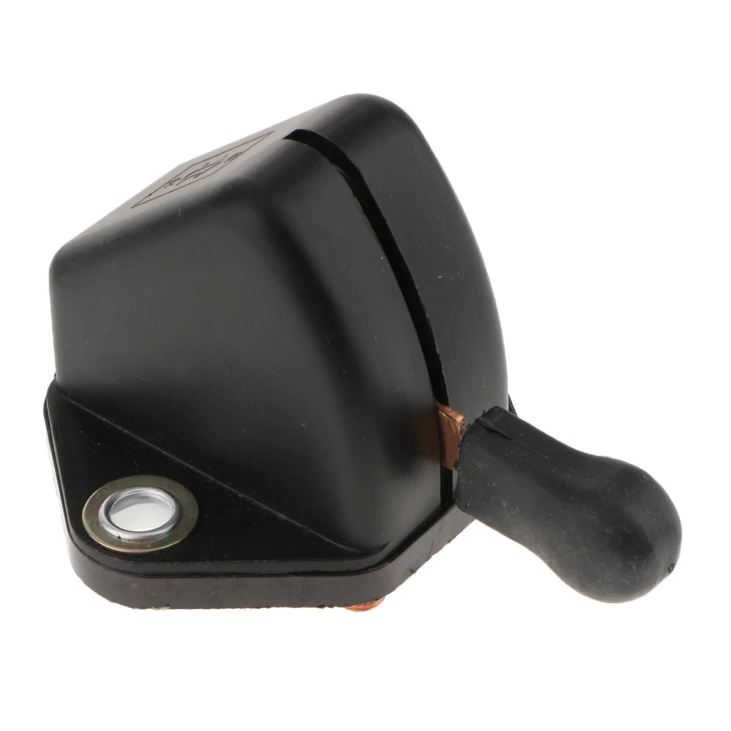 12V - 24V Waterproof Keyless Battery Isolator Cut Off Switch Car Battery Protection Switch For Auto Car Marine Boat Black