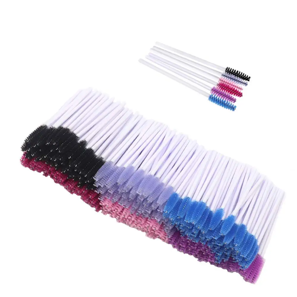 Varinhas a Granel para Extensão Kit de Ferramentas de Maquiagem-vara Pacote Descartável Cílios Escovas Rímel Lash Escova Varinha Aplicador Branca 1000 4 High Quality Beleza e saúde