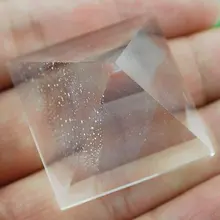 Натурально чистый белый кварц кристалл резная статуя целительная пирамида