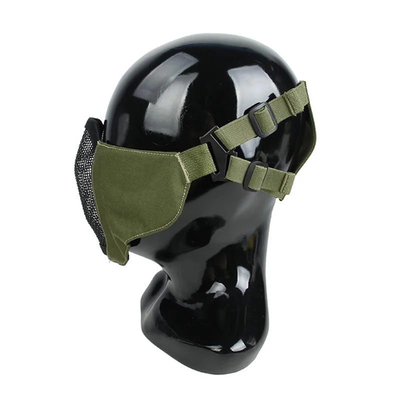 Airsoft Пейнтбол TMC2589 PDW мягкая сторона 2,0 Tictical сетка на пол-лица Ma sk OD Металл мезк Ma sk