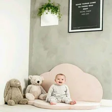 Buy baby gym playmate  baby play mat cloud mat game crawling blanket carpet for children play rug foldable Round Child room decor Free Shipping