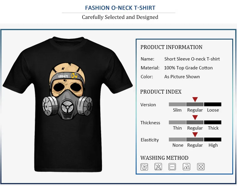 Gas mask skull_detail_black
