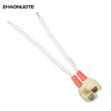 10 шт ЕС MR16 MR11 G4 G5.3 Керамика держатель лампы соединительный кабель с разъемом usb Светодиодный точечный светильник крепежные принадлежности круглые светодиодные лампы