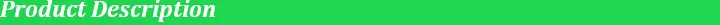 product description green