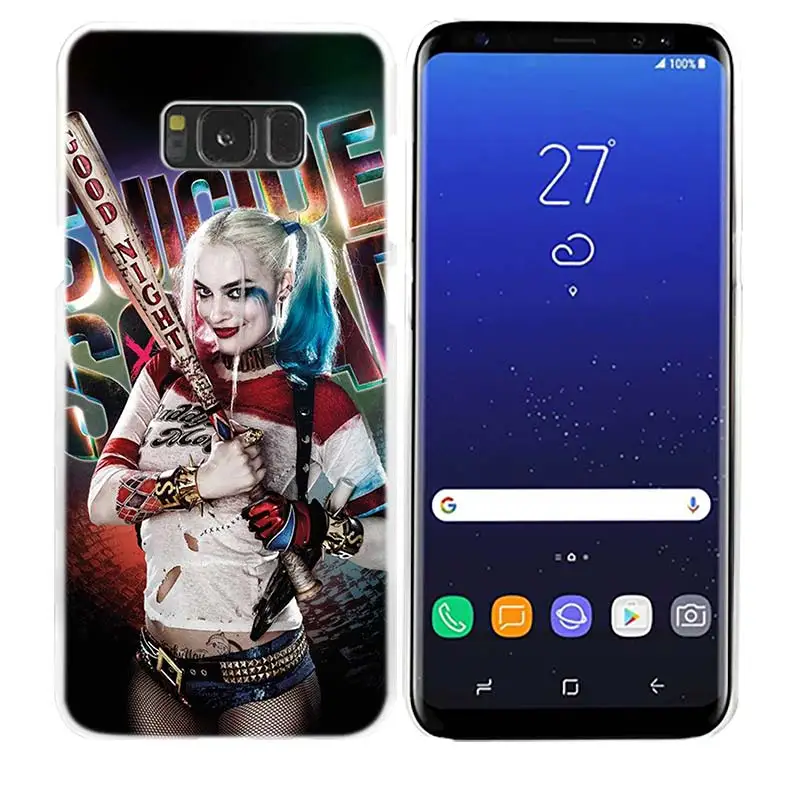 Харли Квинн Отряд Самоубийц для samsung Galaxy Note 8 9 M30 M20 M10 S10 S9 S8 Plus S7 S6 Edge жесткий пластиковый чехол для телефона - Цвет: 05