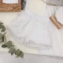 Новинка года; ; кружевные шорты с кисточками модные летние милые шорты для девочек От 1 до 6 лет HI985