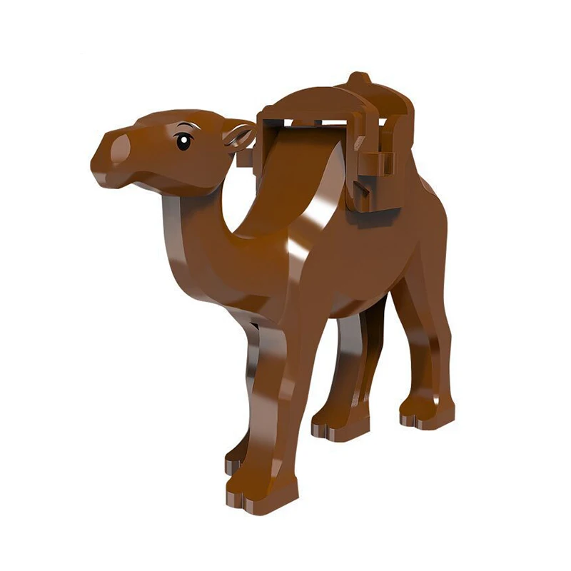 

New Animal Brick Building Blocks Tiger Camel Legoed Figures Building Blocks Bricks Educational Toys For Children Christmas