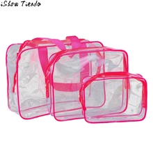 Xiniu прозрачные косметички водостойкая женская сумка для макияжа сумка для Мытья Ванной Принадлежности косметический чехол Sac Maquillage#2912
