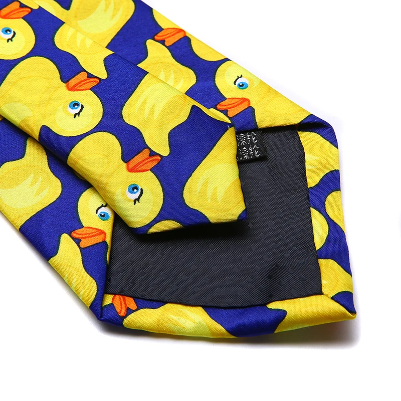 1 шт. мужской резиновый галстук утка|duck tie|ducky tiefashion ties |