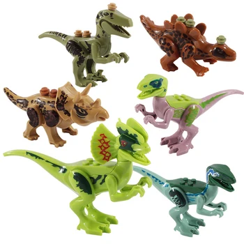 

Dinosaurs Jurassic World Dinosaurs Figures Jurassic Building horse Tyrannosaurus Assemble Blocks Classic with Kids Toy BKX31