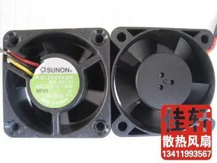 Хорошее качество SUNON 4020 12 в 1 6 Вт KD1204PKBX шариковый подшипник охлаждающий