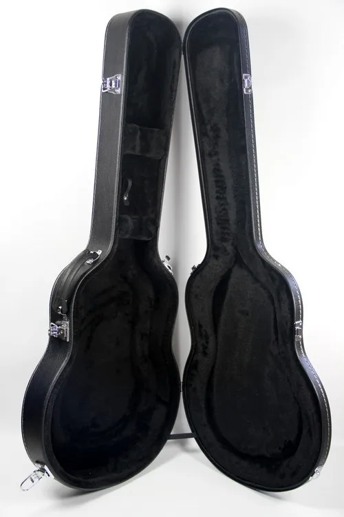 

High-grade electric guitar special leather case, Black leather with blaccan also be customized according to customer requirem