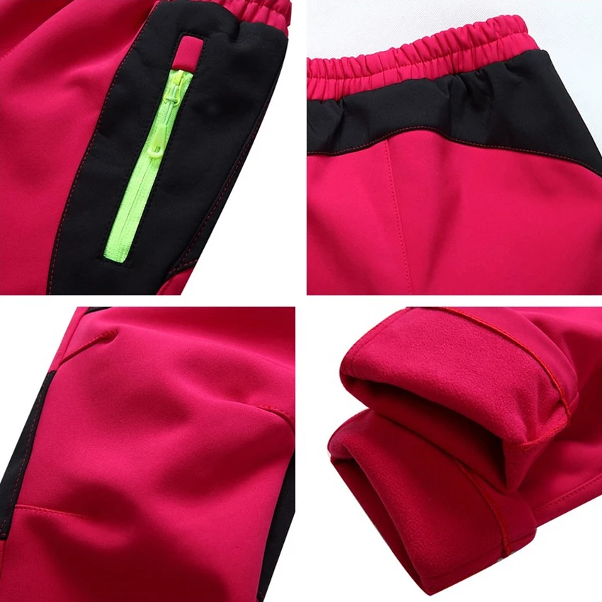 Mountainskin niños invierno Fleece Softshell Pantalones Niño niña al aire libre a prueba de viento de Camping senderismo Trekking esquí pantalones VC025 Mountainskin niños invierno Fleece Softshell Pantalones Niño niña al aire libre a prueba de viento de Camping senderismo Trekking esquí pantalones VC025