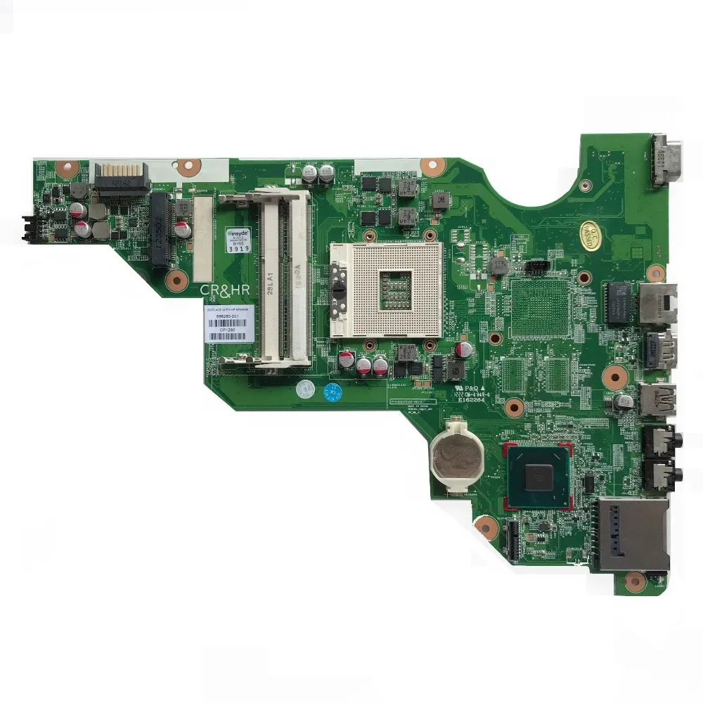 SZWXZY отлично подходит для HP CQ58 CQ58-2 Материнская плата ноутбука HM75 DDR3 686280-001 100%