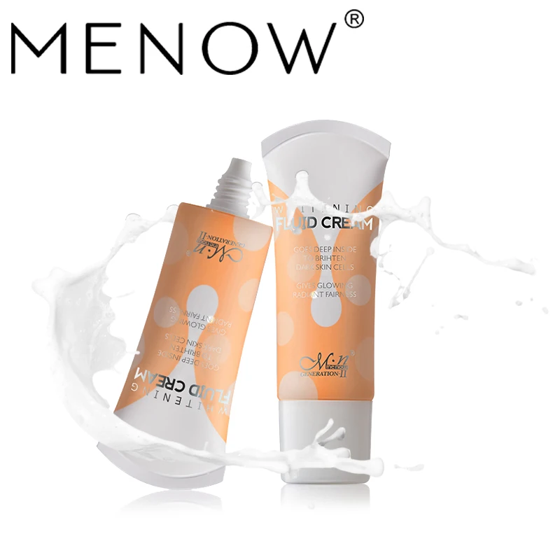 

MENOW Makeup Liquid Face Cream Fluid Foundation Concealer Whiten Brighten Lasting Lazy Cream Face care drop ship Cosmetics F607