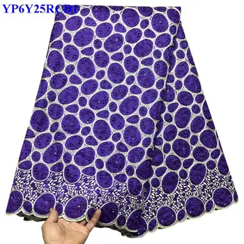 

fabric High Quality African Lace Fabric Elegant Circle Organza lace Fabric For Party Dress Sewing XYK2302