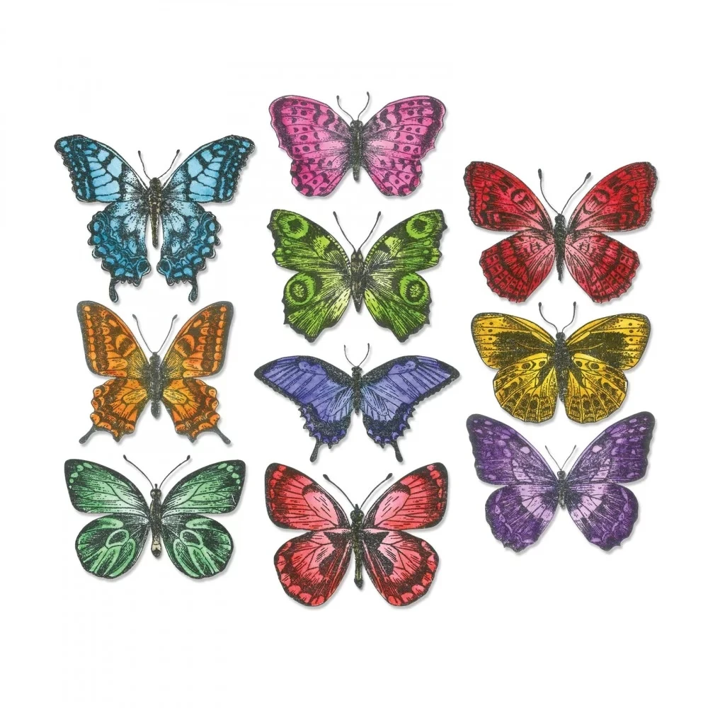 

DIY 2019 New Layered Metal Cutting Dies Craft and Scrapbooking For Paper Making Butterfly Embossing Stamps Frame Card Sizzix Set