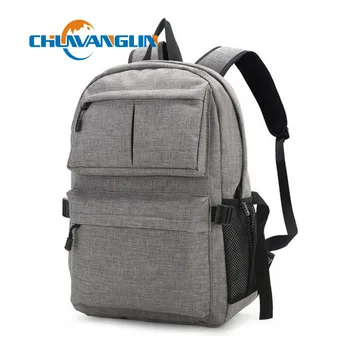 

Chuwanglin canvas shoulder bag men leisure travel backpack fashion business laptop bag large capacity student bag lyz5101