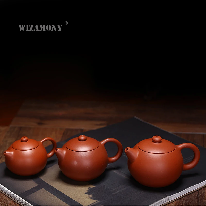 Billige Großen Verkauf!!!! WIZAMONY Neue Lila Ton tee set Zisha Keramik Kunst xishi Teekanne Porzellan yixing Clay China Tee Set Tee tasse