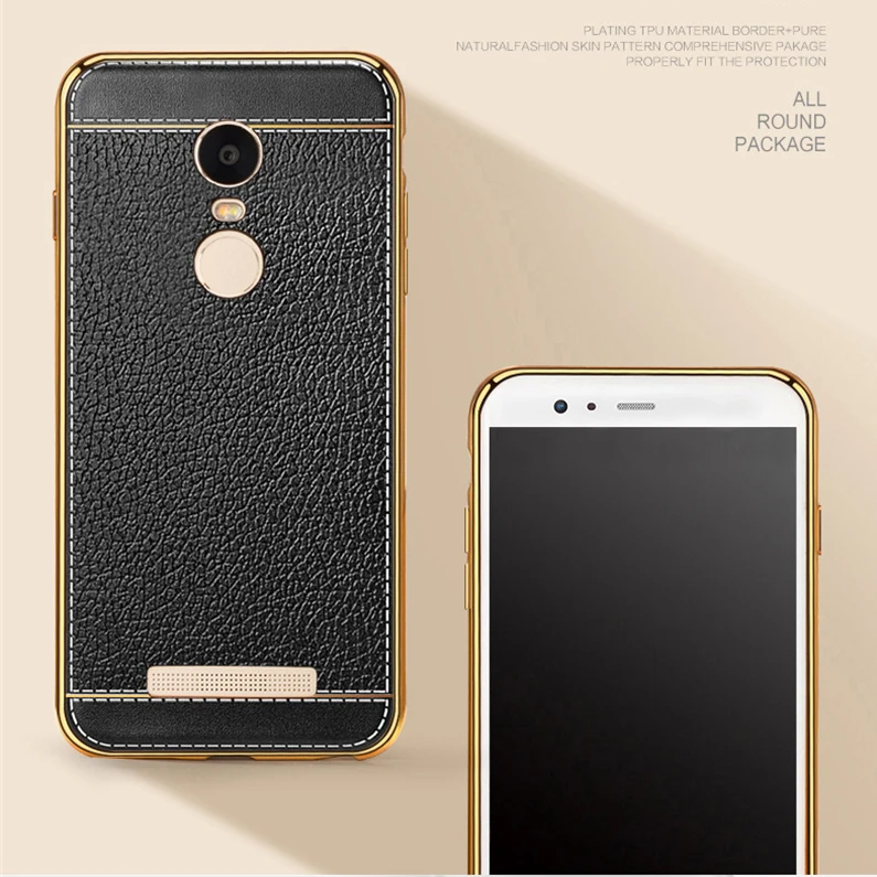 Роскошный гибридный Чехол из искусственной кожи с зернистой текстурой Note2 для