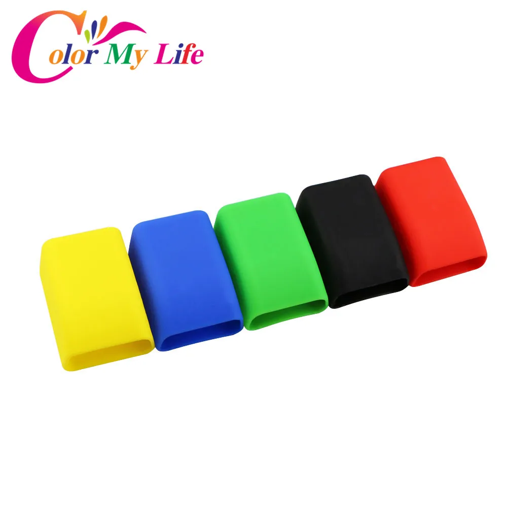 Color My Life Rubber Car Seat Belt Clips Locking Buckles Cover For Ford Focus 2 3 4 Fiesta