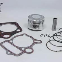 52,4 мм 14 мм комплект поршневых колец 125CC 1P52FMI Yinxiang YX125cc Lifan Кая Xmotos Аполлон orion грязи яму велосипеды Запчасти