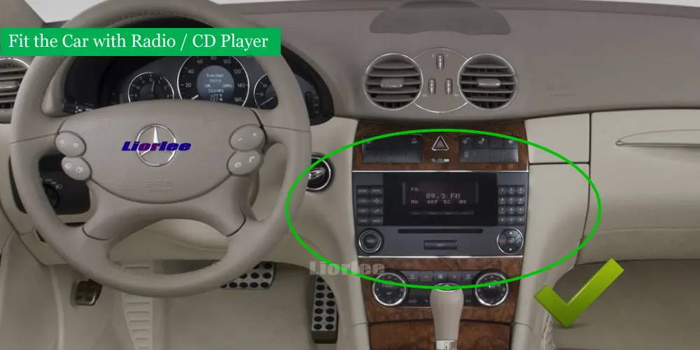 Автомобильные магнитолы с DVD плеер gps навигации для Mercedes Benz CLK класса C209/A209 2000~ 2010 Android HD дисплею Системы аудио