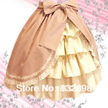 Уникальная мини-розовая плиссированная многослойная юбка Лолиты