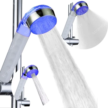 

Popular 3 Functions LED Colorful Hand Basin Bathroom Shower in Blue LD8008-A20