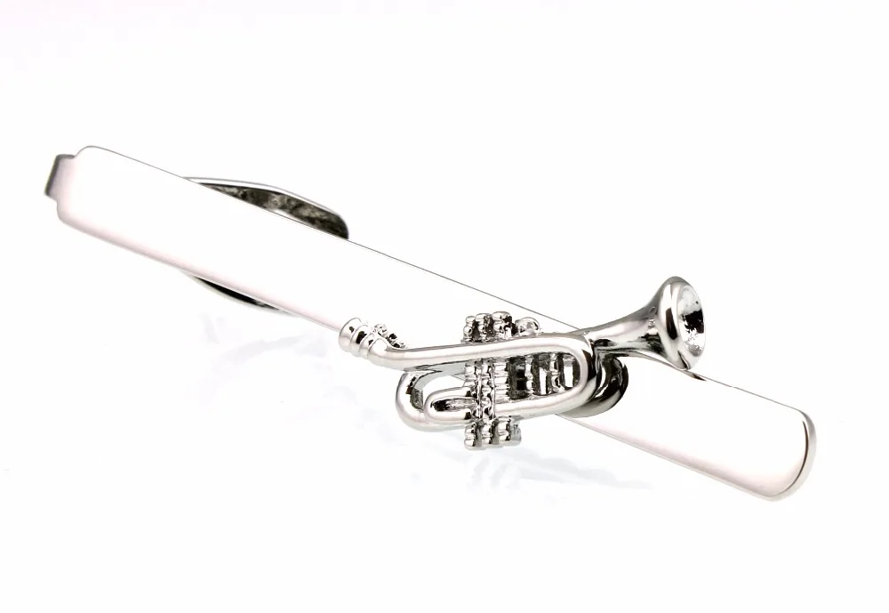 Мужской серебристый зажим для галстука Sunnylink 62 мм M3708|tie clip|silver tie clipmens clips |