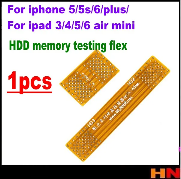 

1pcs short ribbon cable flex for iphone 5/5s/6/plus/ for ipad 3/4/5/6 air mini HDD Nand memory testing repairing
