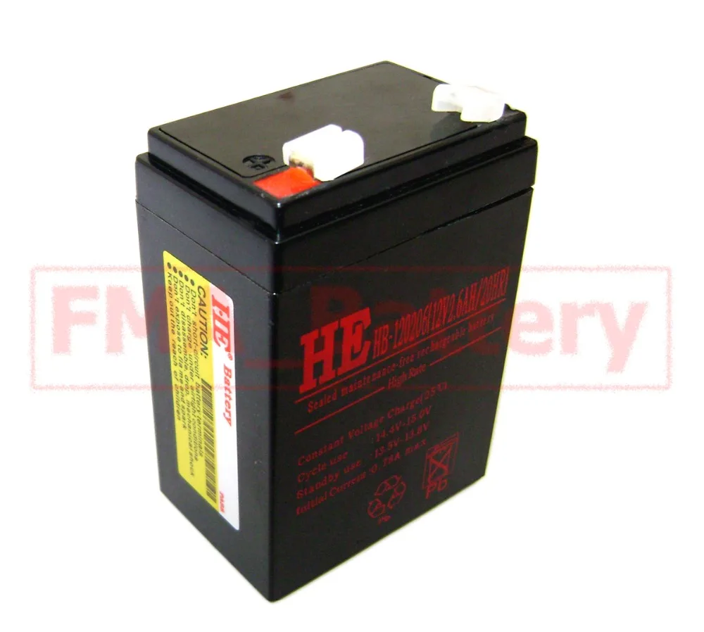 

Sealed Lead Acid Battery 12V 2.6Ah Battery to Electronic scales UPS backup
