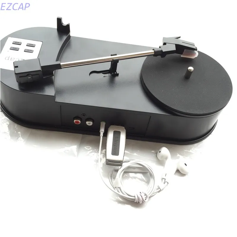 

2017 new vinyl player converter capture to MP3 directly into U-Driver SD TF Card 33.3RPM R/L Stereo out Free shipping